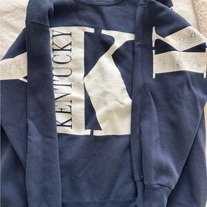 Vintage Kentucky Navy Blue Sweater
